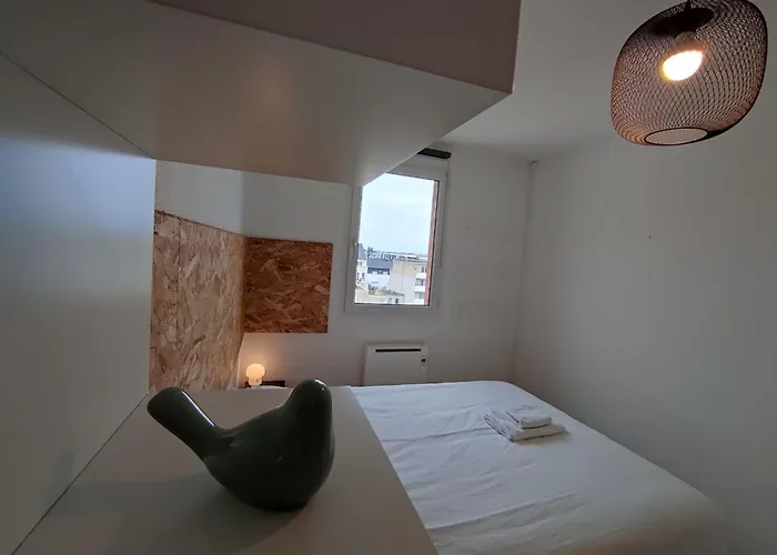 Terrasse Sud Dernier Etage + Parking Apartamento El Havre