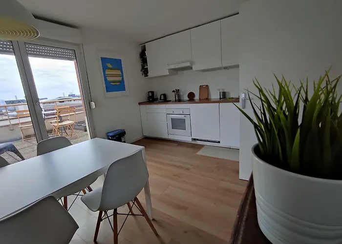 Terrasse Sud Dernier Etage + Parking Apartamento